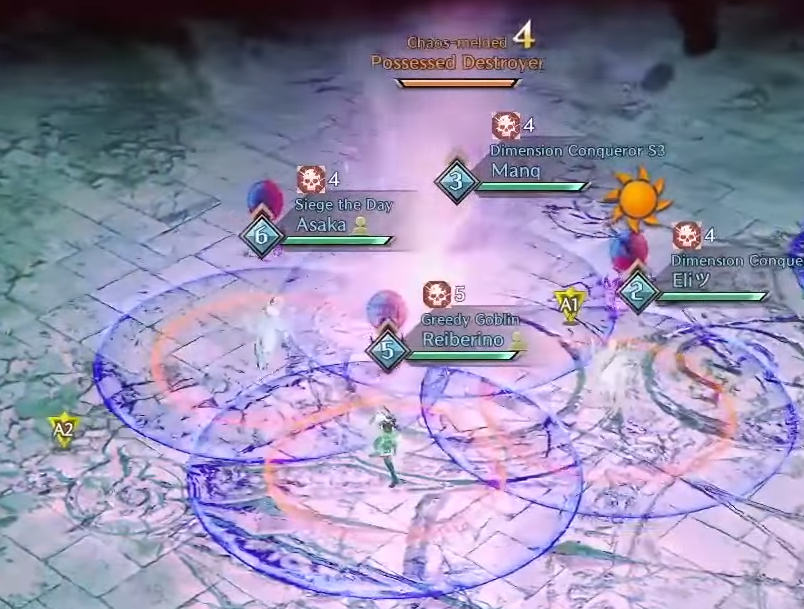 Detonator circle patterns